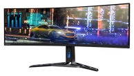 LENOVO Zakrivljeni monitor Legion R45w-30 113 cm (44,5") VA 5120 x 1440 FreeSync Premium Pro 165 Hz 1 ms (67B1GAC3EU)